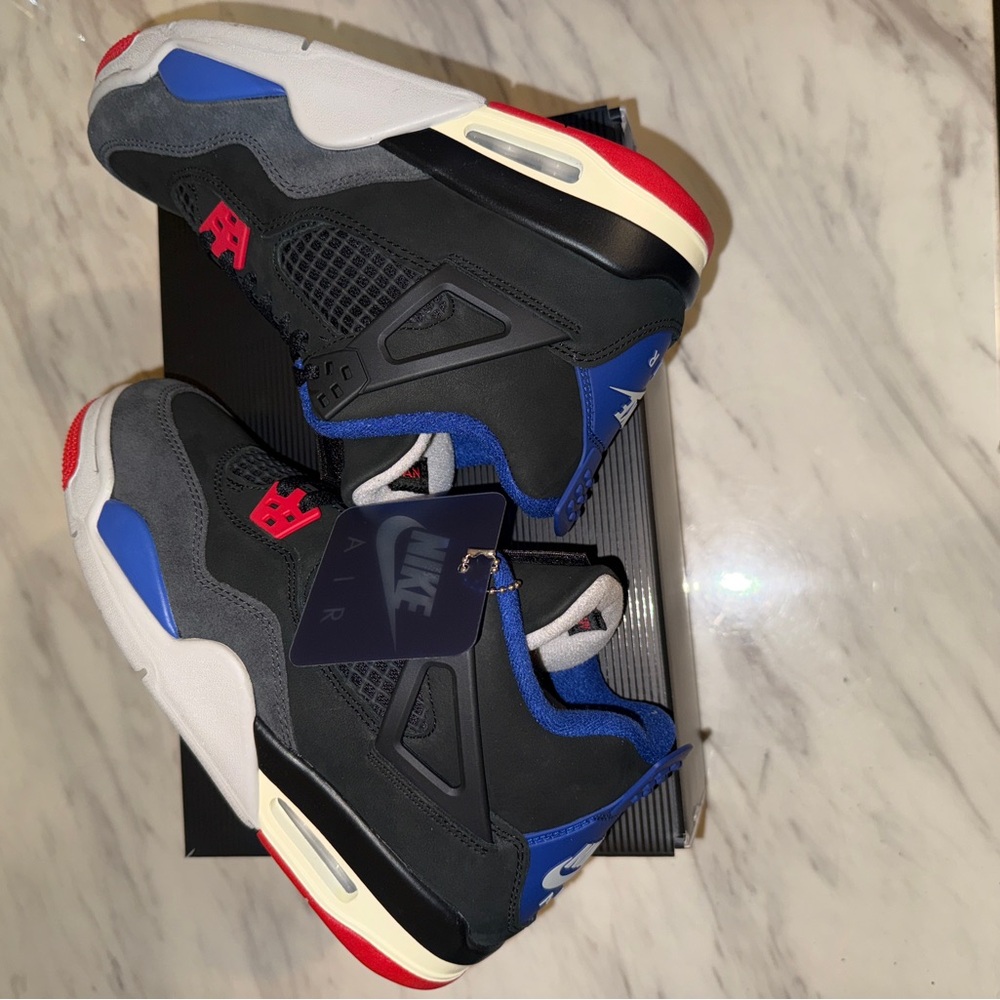 Jordan Sneakers Black Red Blue